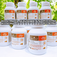 (08/2026) Milk Calcium Bioisland cho bé 90 viên