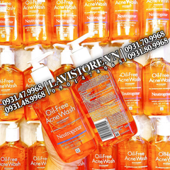 (08/2024) SRM Neutrogena Oil Free Acne 269ml