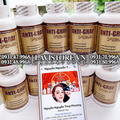 (12/2025) Viên uống trị tóc bạc Anti-Gray 7050 60 viên Mỹ