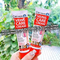 (12/2025) Kem bôi tĩnh mạch Veins Care Caruso's 75g