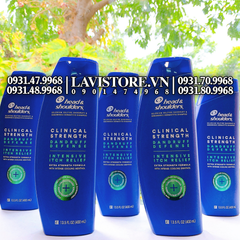 09/2024 (MÀU TÍM) Dầu gội Head & Shoulder Clinical Strength 400ml (Da Dầu)