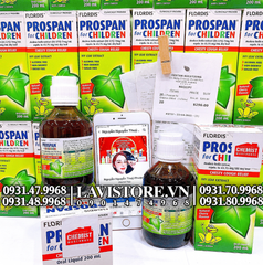 Siro ho Prospan Úc - TRẺ EM