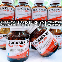 (01/2025) Viên uống điều trị bệnh Gout CELERY 3000 Blackmores 50v