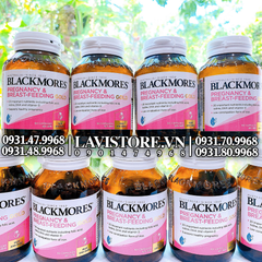 (04-07/2025) Bổ bầu Blackmores Pregnancy & Breast Feeding Gold 120v