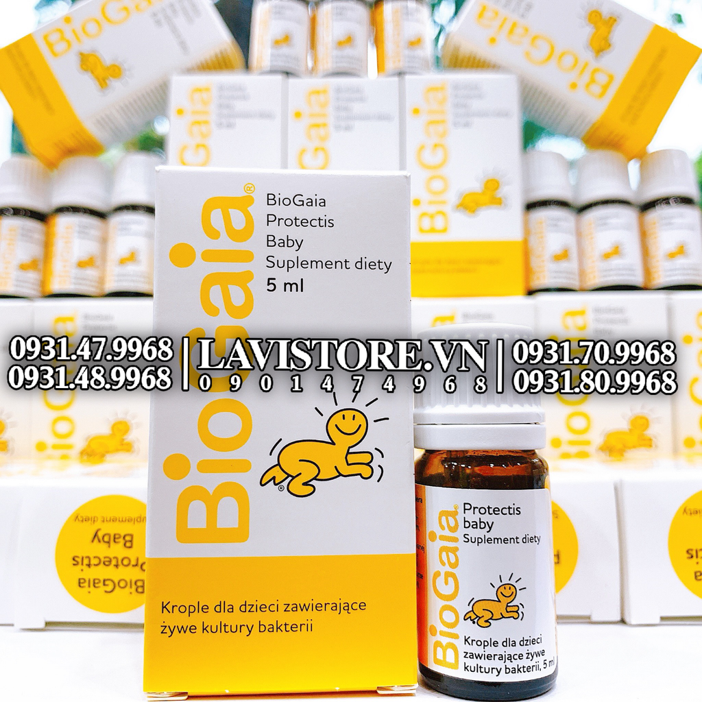 (12/2024) Men BioGaia lọ thuỷ tinh 5ml