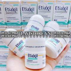 (08/2026) Lăn khử mùi Etiaxil 15ml - XANH LÁ