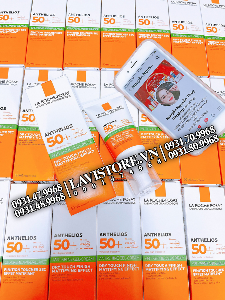 (04/2026) (VẠCH X.LÁ) KCN La Roche Posay OIL CONTROL GEL-CREAM 50ml