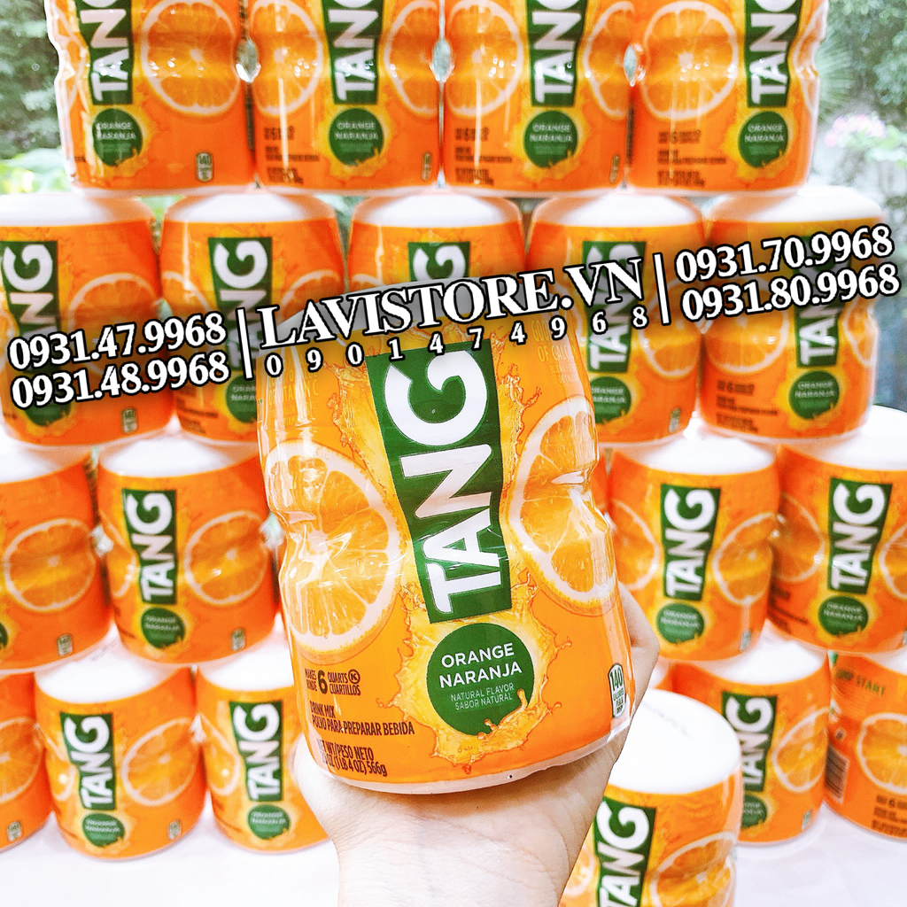 (01/2025) Bột cam TANG 2.04kg (HỘP THIẾC LỚN)