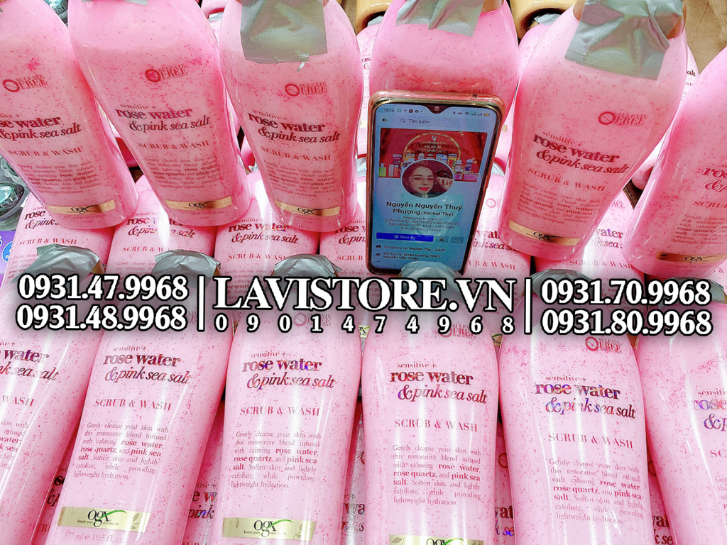 Sữa tắm TDC OGX SEA KELP 577ml (XANH LÁ)