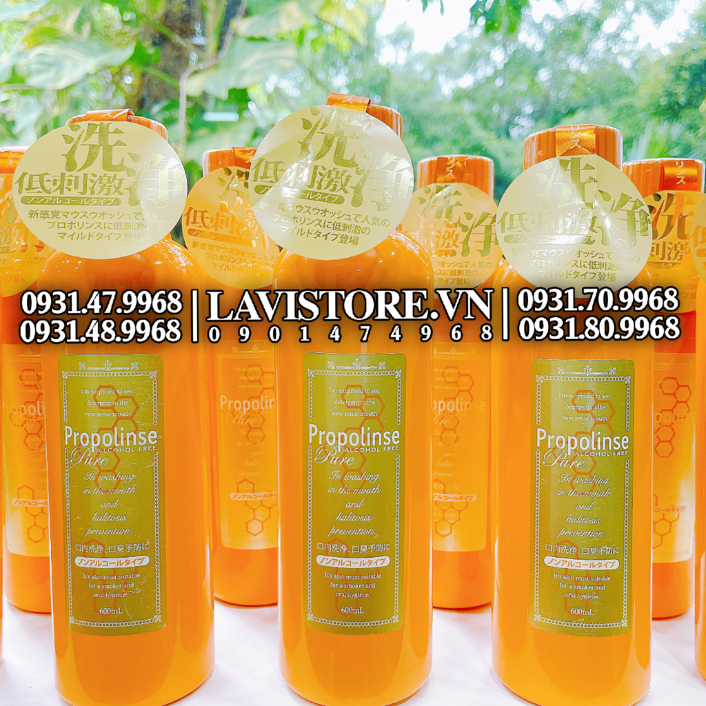 NƯỚC SÚC MIỆNG PROPOLINSE NHẬT BẢN 600ml