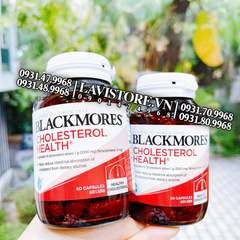 (08/2024) Giảm mỡ máu Cholesterol Health Blackmore 60v
