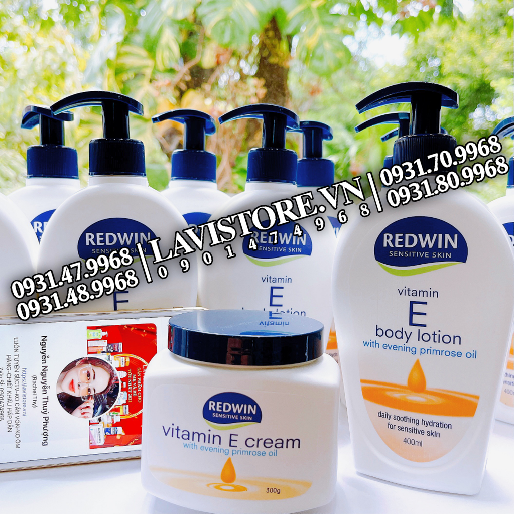 (04/2026)Dưỡng thể Redwin Vitamin E 300g