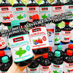 (10/2024) Nước diệp lục Swisse 500ml (Bạc Hà)