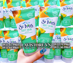 (XANH LÁ) SRM ST.Ives Avocado & Honey 170g