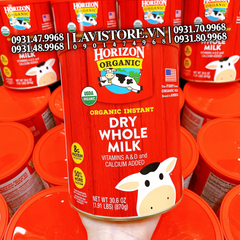(10/2024) Sữa bột HORIZON ORGANIC 870g