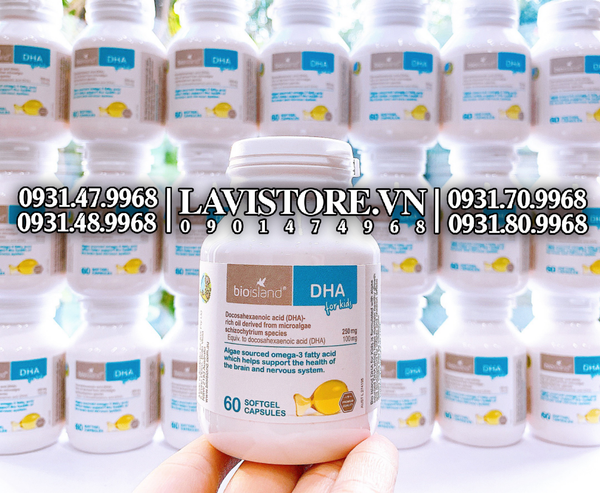 (10/2026) Bioisland DHA cho trẻ 60v
