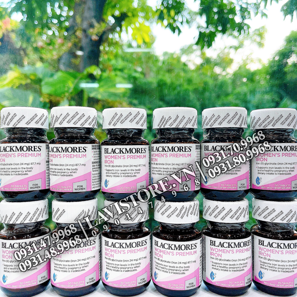 (11/2024) Viên sắt Women's Premium Iron Blackmores 30v