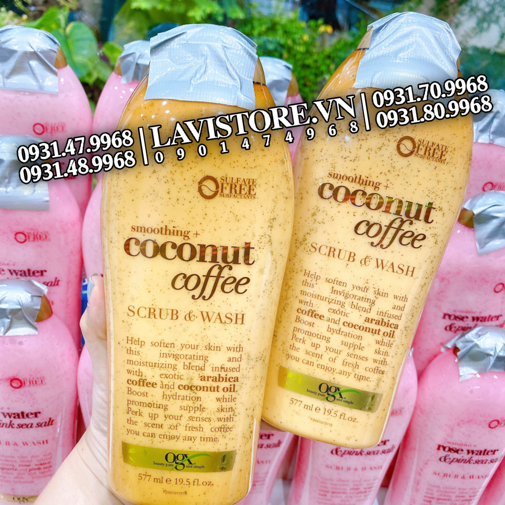 Sữa tắm TDC OGX SEA KELP 577ml (XANH LÁ)