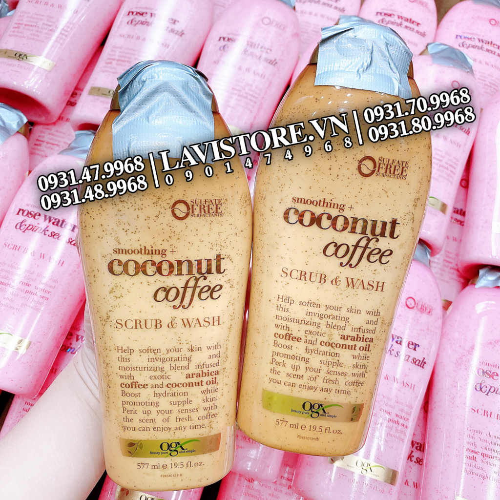 Sữa tắm TDC OGX SEA KELP 577ml (XANH LÁ)