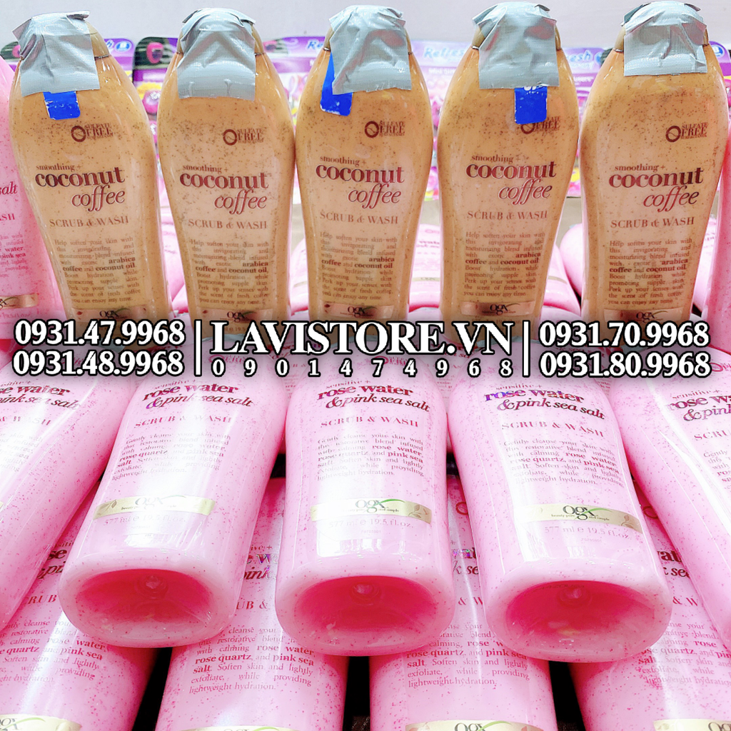 Sữa tắm TDC OGX SEA KELP 577ml (XANH LÁ)