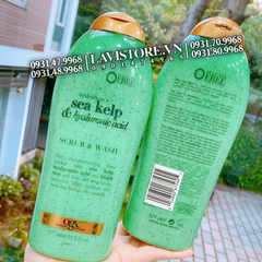Sữa tắm TDC OGX SEA KELP 577ml (XANH LÁ)