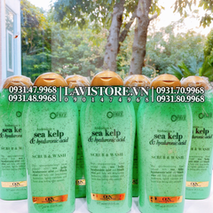 Sữa tắm TDC OGX SEA KELP 577ml (XANH LÁ)