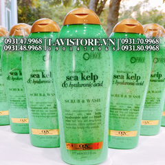 Sữa tắm TDC OGX SEA KELP 577ml (XANH LÁ)