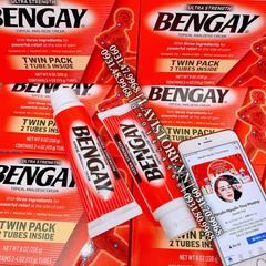 (09/2025) Kem xoa bóp giảm đau BENGAY 113g*2 tuýp