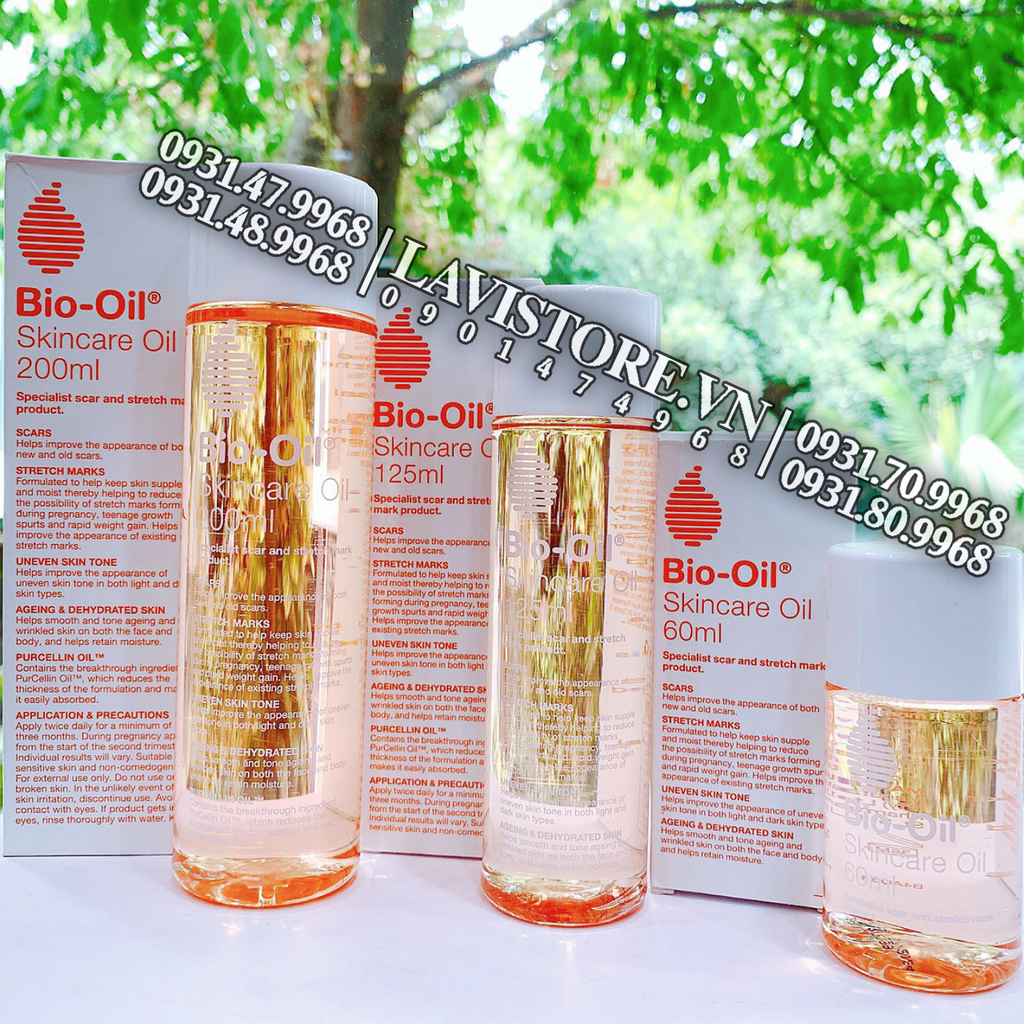 (11/2024) Dầu Bio Oil 125ml / MÀU VÀNG