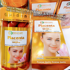 (02/2026) Nhau thai cừu Golden Health Placenta 50000mg 100v