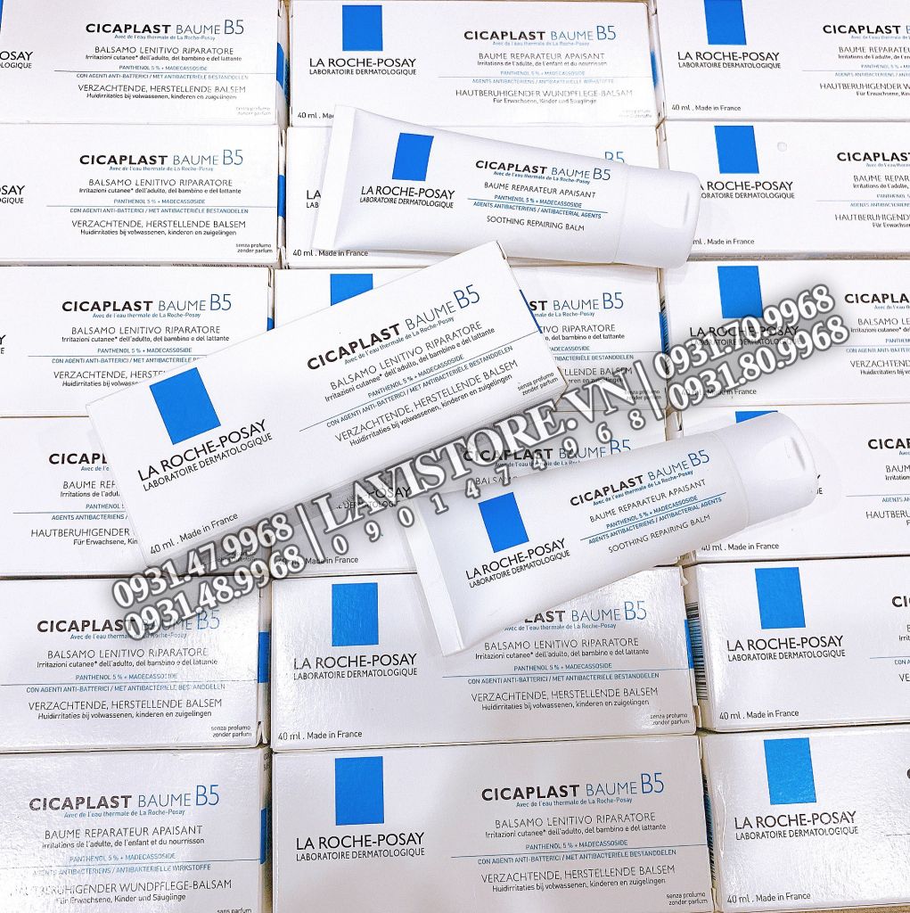 (05/2026) Kem dưỡng ẩm B5 La Roche Posay CICAPLAST BAUME 40ml