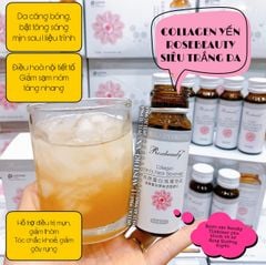 (12/2024) Nước uống Collagen Yến Rosebeauty (8chai*50ml)