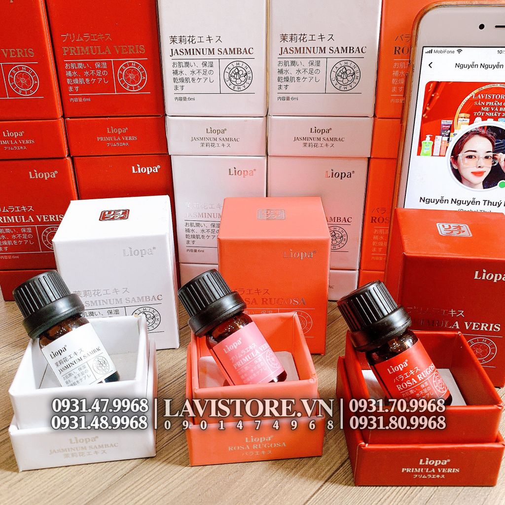 (MÀU TRẮNG) Nước hoa vùng kín Liopa 6ml - JASMINUM SAMBAC