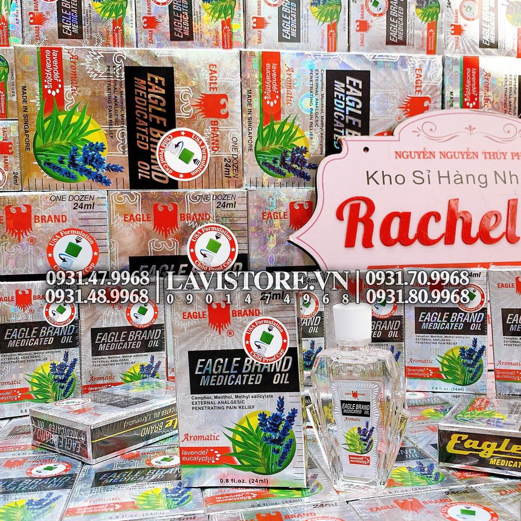 (11/2026) Dầu gió Con Ó 24ml - VÀNG