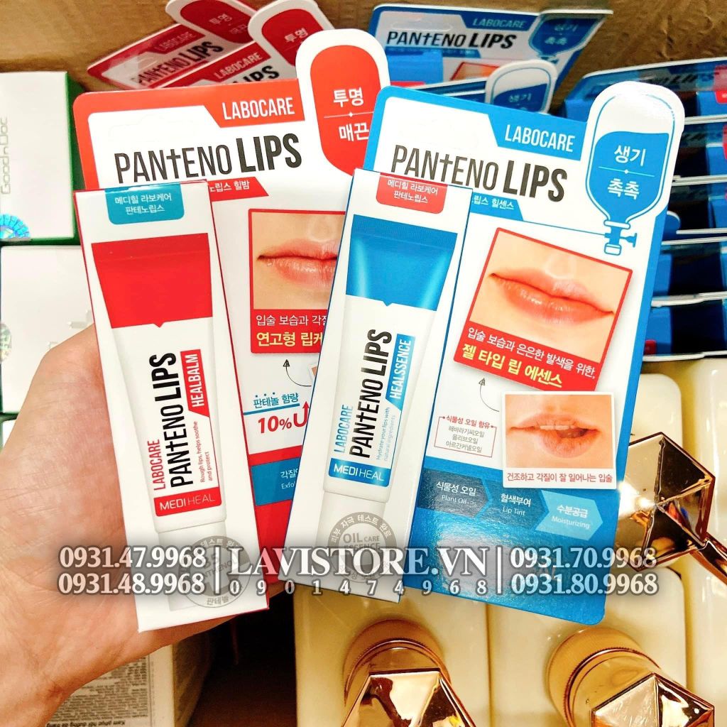 (01/2026) Son dưỡng môi Labocare Mediheal Healbalm 10ml - MÀU CAM dưỡng ẩm có màu