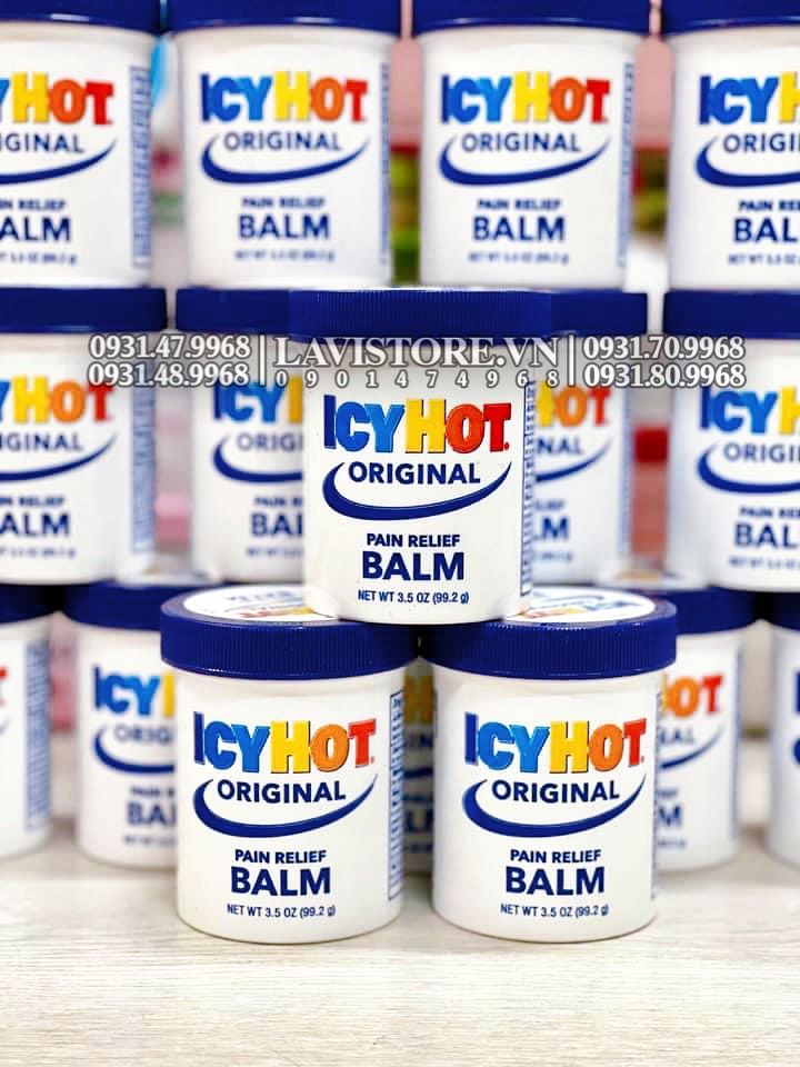 (02/2026) Dầu nóng ICYHOT BALM 99.2g - DẠNG SÁP