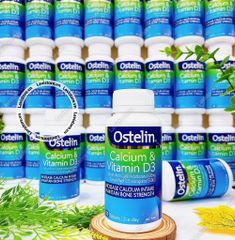 (09/2026) Ostelin Calcium & Vitamin D3 130v