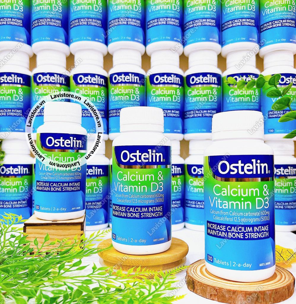 (5-6-7-8/26) Ostelin Calcium & Vitamin D3 130v