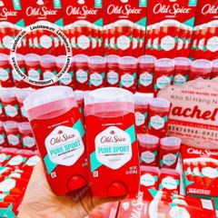 (11/2025)(NẮP TRẮNG) Lăn khử mùi Old Spice PURE SPORT 68g