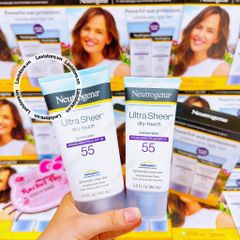 (12/2024) Set 2 KCN NEUTROGENA ULTRA SHEER SPF 55 (174ml + 88ml)