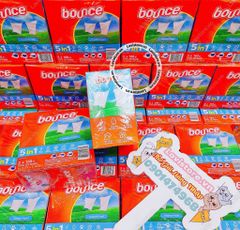 (MẪU MỚI ) Giấy thơm Bounce 5IN1 (2h x 160tờ)