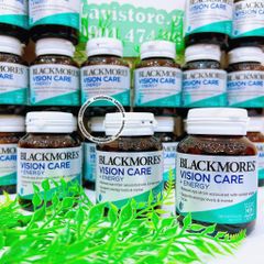 (07/2024) Viên bổ mắt Blackmores VISION CARE + ENERGY 30v