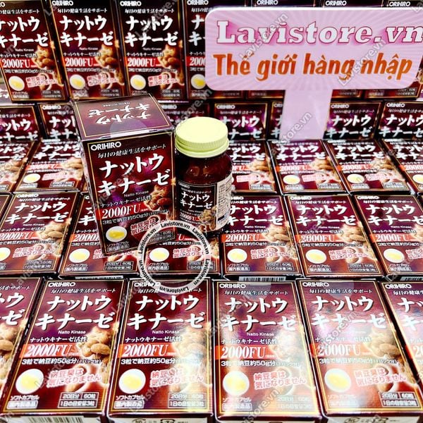 (03/2025) Viên uống đột quỵ Orihiro 2000FU 60 viên