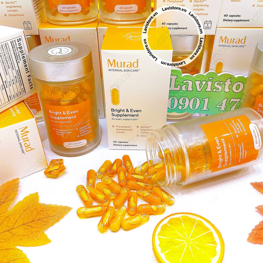(12/2025) Viên uống chống nắng MURAD 60v MẪU MỚI