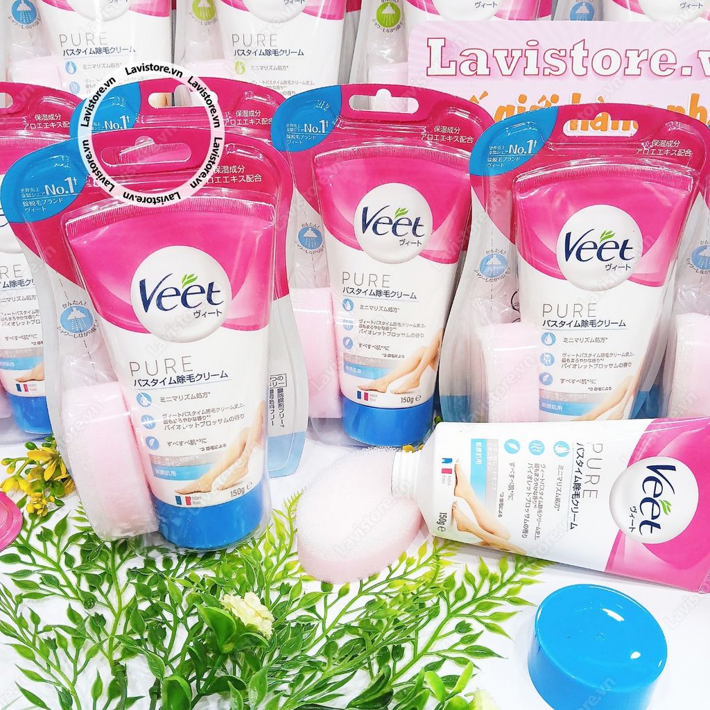 Kem tẩy lông Veet Silk & Fresh 150g