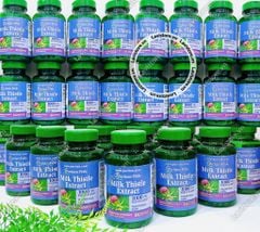 (12/2026) Giải độc gan Milk Thistle Extract 1000mg Puritan's Pride 180v