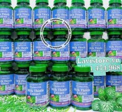 (12/2026) Giải độc gan Milk Thistle Extract 1000mg Puritan's Pride 180v