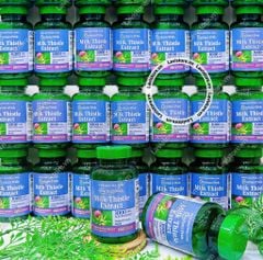 (12/2026) Giải độc gan Milk Thistle Extract 1000mg Puritan's Pride 180v