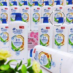 (08-10/2024) Dầu gội trị gàu Head & Shoulder 2in1 - Hạnh nhân|Nha đam 1.18L