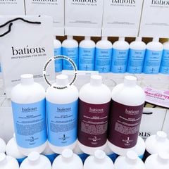 (08/2026) Dầu gội xả BATIOUS 960ml×2 - Màu Xanh ( kiềm dầu)